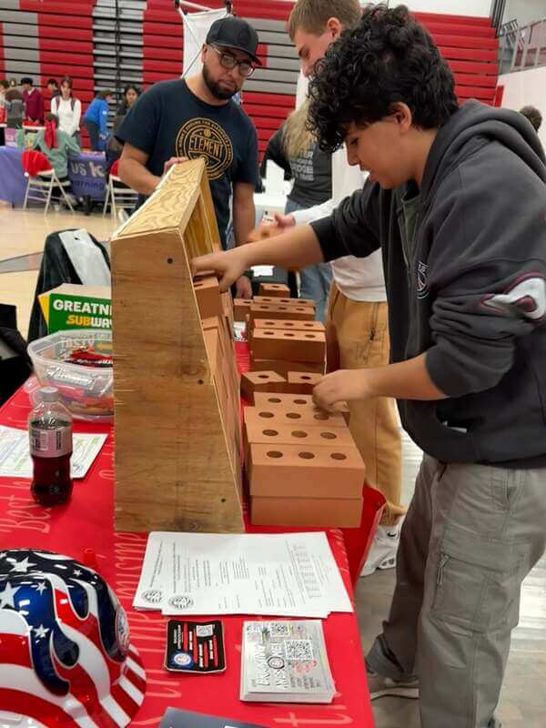 Kids participating in STEM activity showing why the west lafayette schools referendum is necessary